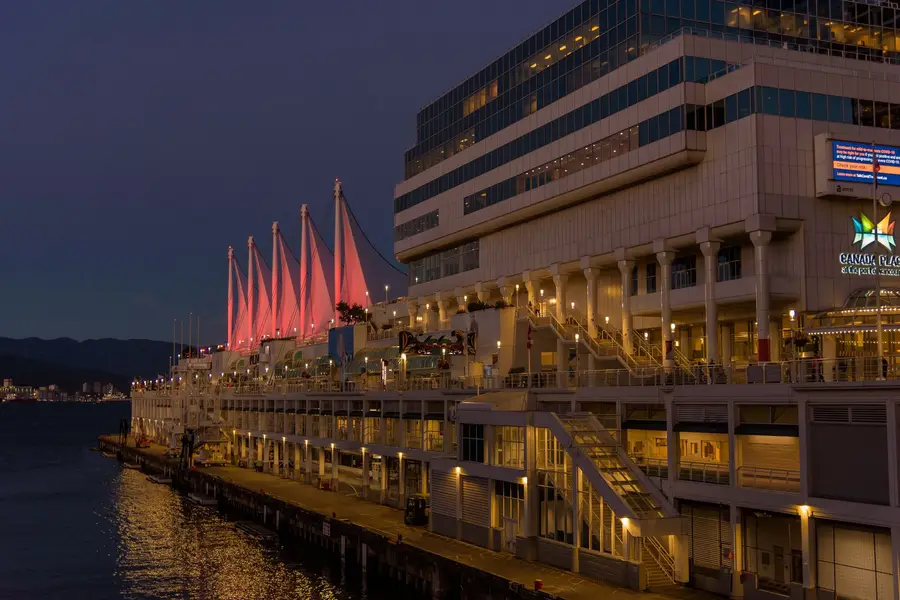 Canada Place and the downtown Vancouver waterfront