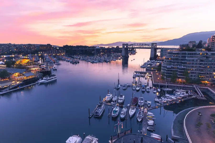 Burrard Street Bridge over False Creek, Vancouver