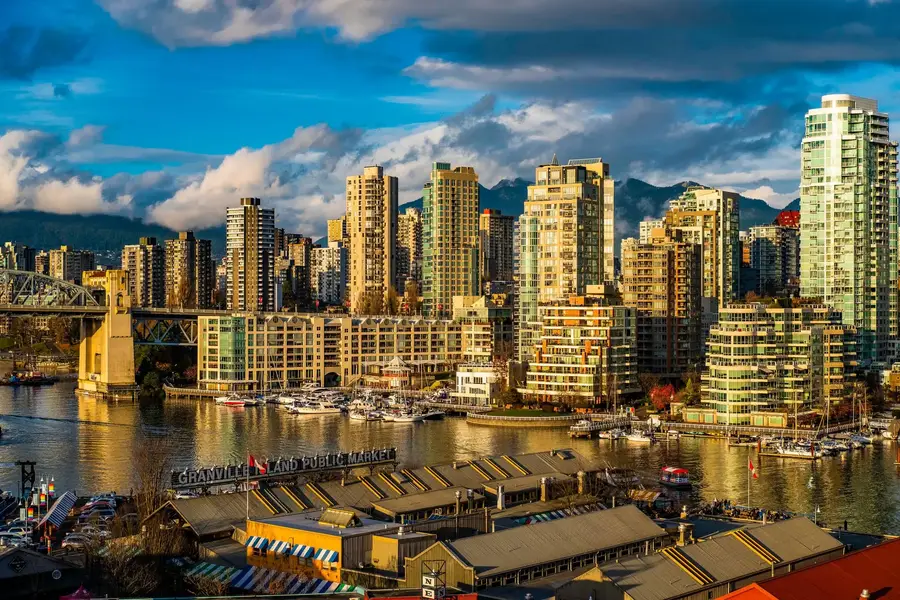 Granville Island and the False Creek waterfront, Vancouver